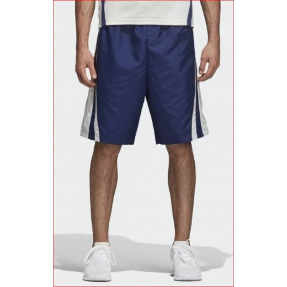 Adidas men shorts sweatshorts equipment adv/91-18 CV8565 blue M MSRP $80